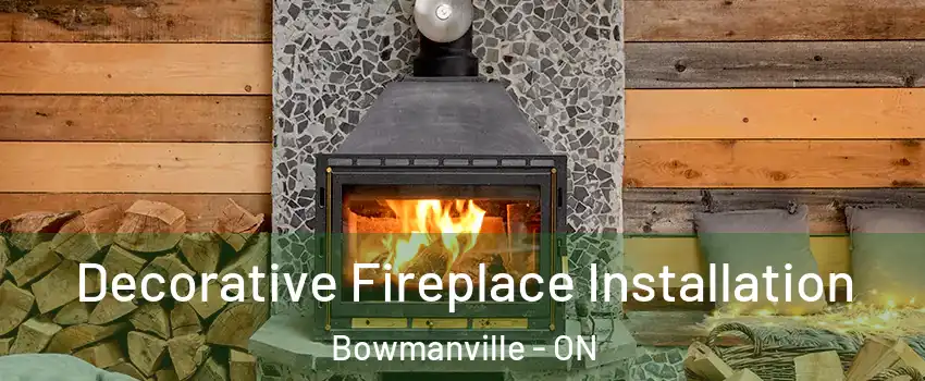 Decorative Fireplace Installation Bowmanville - ON