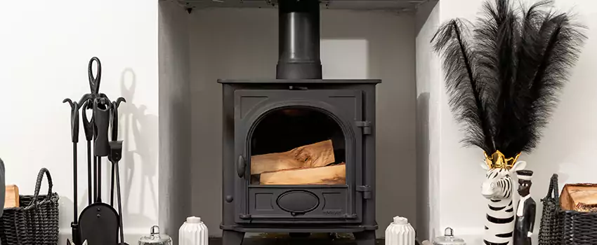 Thelin Hearth Products Providence Pellet Insert Fireplace Installation in Bowmanville, ON