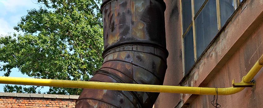 Lightning Protection Installation System for Industrial Chimneys in Bowmanville, Ontario