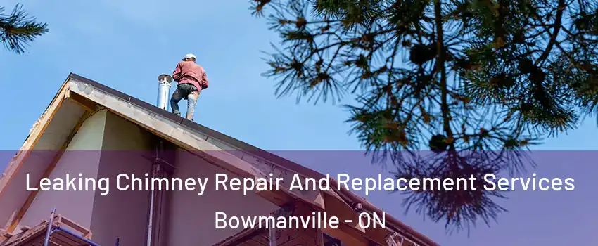 Leaking Chimney Repair And Replacement Services Bowmanville - ON